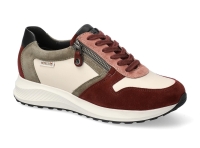 chaussure mephisto lacets kim bordeaux